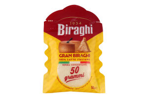 Сыр выдержанный свеже натертый Gran Biraghi Biraghi м/у 50г