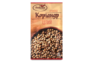 КОРІАНДР ЦІЛИЙ 20Г ЛЮБИСТОК
