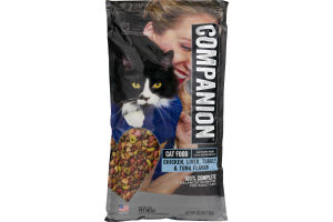 Companion Cat Food Chicken, Liver, Turkey & Tuna