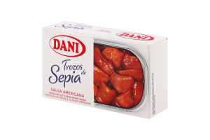 Шмат. каракатиці DANI 111г в гостр.соусі з/б И549(Іспанія)