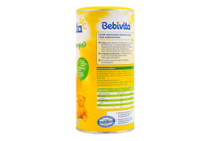 Чай для дітей від 4міс сухий швидкорозчинний освіжаючий Bebivita тубус 200г