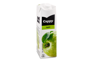 Сок пастеризованный из концентрата яблочный Cappy т/п 1л