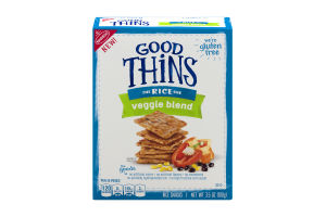 Nabisco Good Thins The Rice One Veggie Blend Rice Snacks