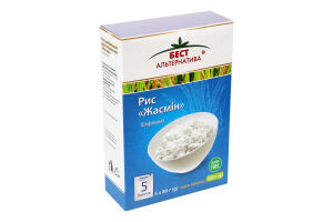 Рис Бест Альтернатива Жасмін 5*80г