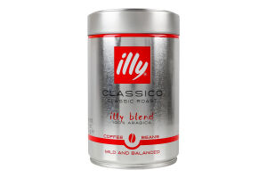 Кофе натуральный зерновой Illy ж/б 250г