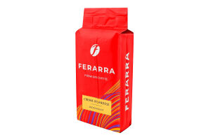 Кава натуральна смажена мелена Crema Irlandese Ferarra в/у 250г