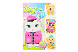 Книга Студія краси з наліпками в асортименті