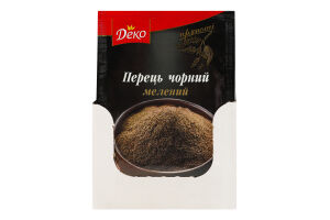 Перец черный молотый Деко м/у 20г