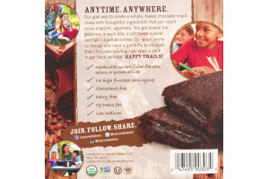 Nature's Bakery Soft Baked Organic Brownie Double Chocolate - 6 PK