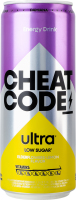 Напій енергетичний безалкогольний сильногазований Бузина-лимон Ultra Cheat Code з/б 0.33л