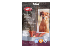 Лакомство для собак кальциевые косточки с уткой Premio Trixie д/п 100г