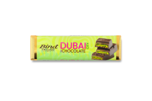 Шоколад молочний з фісташкою та тістом кадаїфі 40г Bind