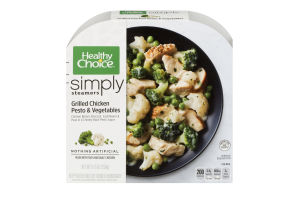 Healthy Choice Simply Steamers Grilled Chicken Pesto & Vegetables