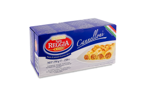 Вироби макаронні з твердих сортів пшениці Cannelloni Pasta Reggia к/у 250г