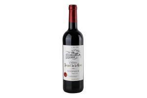 Вино Bordeaux червоне сухе 13,5% 0,75л Chateau Jacquet de la Grave