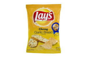 Lay's Potato Chips Cheesy Garlic Bread