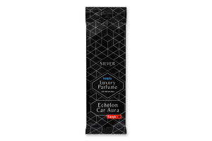 Ароматизатор д/авто Luxury Silver паперовий Helpix