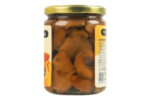 Грибы маринованные Рыжики Полісянка с/б 360г