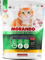 Корм д/стерилізованих котів з куркою сухий 400г д/п Morando Tradizioni