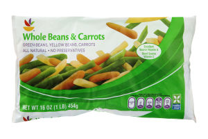 Ahold Beans & Carrots Whole