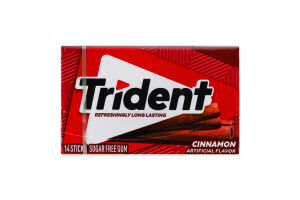 Гумка жувальна Trident з корицею