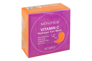 Патчі під очі Mond'Sub з вітаміном С гідрогелеві