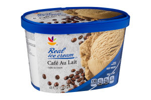 Ahold Real Ice Cream Cafe Au Lait