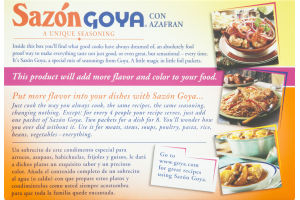 Goya Sazon Con Azafran Seasoning