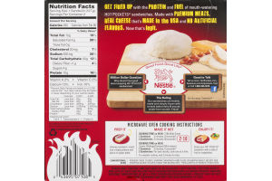 Nestle Hot Pockets Sandwiches Chicken Bacon Cheddar Cheese Melt - 2 CT