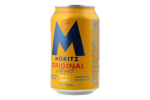 Пиво MORITZ 0,33л Лагер 4,7% з/б И526 (Іспанія)
