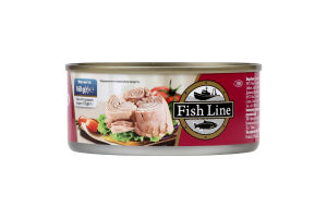 Тунец в масле Fish Line ж/б 160г