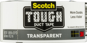Scotch Tough Transparent Duct Tape Roll