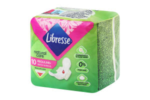 Прокладки гігієнічні Normal Ultra Natural Care Libresse 10шт