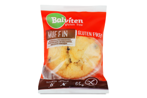 Мафін світлий з шоколадом Balviten м/у 65г