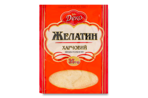 Желатин харчовий швидкорозчинний Деко м/у 25г