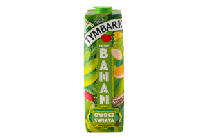 Напиток соковый со вкусом банана мультифруктовый Плоды мира Tymbark т/п 1л