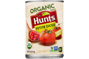 Hunt's Organic Tomatoes Petite Diced