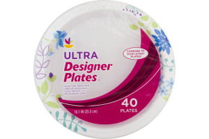 Ahold Ultra Designer Plates - 40 CT