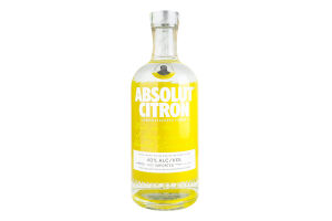 Горілка 700мл 40% ароматизована зі смаком лимона Citron Absolut пл