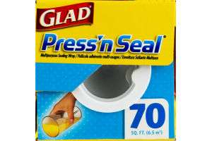 Glad Press'n Seal Wrap, 70 Square Foot Roll