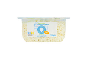 Сир кисломолочний 9% органічний Organic Milk п/у 300г