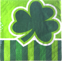 Hallmark Party St. Patrick's Big Shamrock Napkins - 16 CT