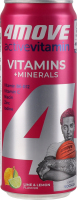 Напій безалкогольний газований зі смаком лимона та лайма Vitamins + Minerals Activevitamin 4Move з/б 330мл