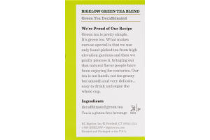 Bigelow Green Tea Classic Decaffeinated - 40 CT