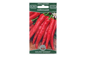Насіння Golden Garden Перець Кайєнський гострий