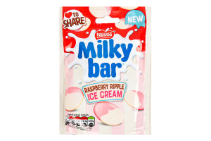 Цукерки Milkybar Raspberry Ripple Ice Cream