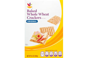 Ahold Original Baked Whole Wheat Crackers