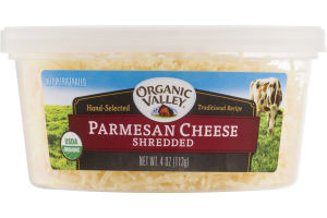 Organic Valley Parmesan Cheese Shredded