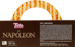 Торт Napoleon Tarta к/у 600г