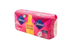 Прокладки гигиенические Normal wings Ultra Thin Libresse 20шт